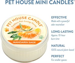 Pet House Mandarin Sage Pet House Plant-Based Mini Candle, 1.5-oz jar slide 2 of 3