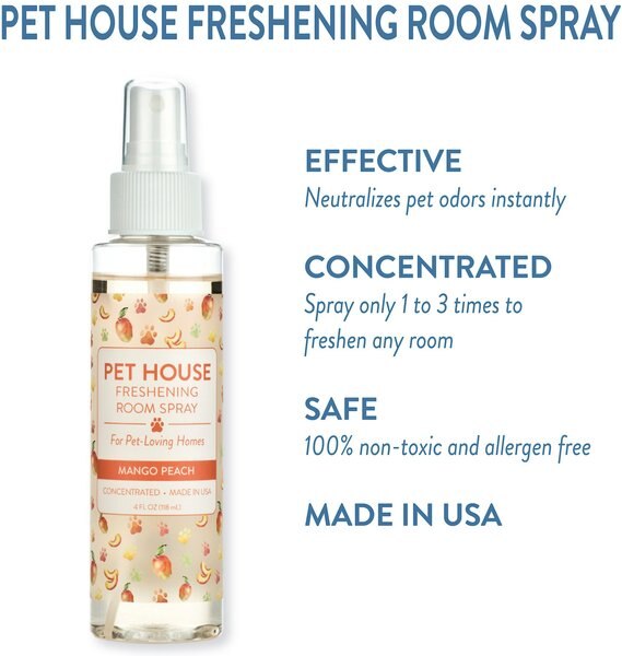 Pet House Mango Peach Freshening Room Spray