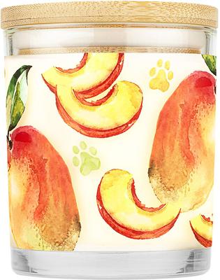 Show full view: Pet House Mango Peach Natural Plant-Based Wax Candle, 9-on jar slide 3 of 6