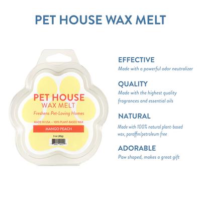 Show full view: Pet House Mango Peach Natural Plant-Based Wax Melt, 3-oz slide 4 of 6