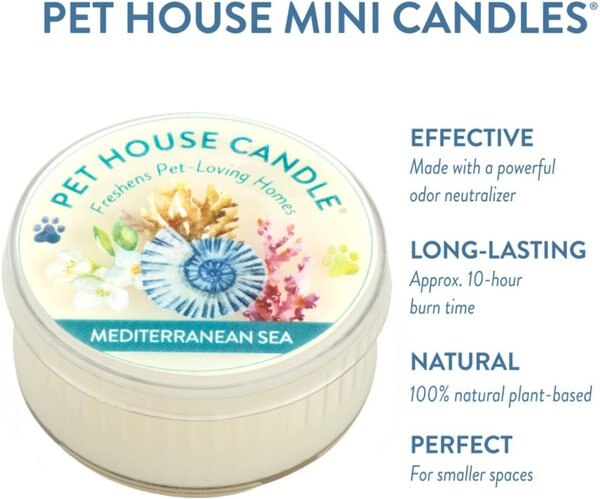 Pet House Mediterranean Sea Natural Plant-Based Candle
