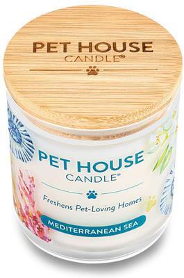 Show full view: Pet House Mediterranean Sea Natural Plant-Based Wax Candle, 9-oz jar slide 2 of 7
