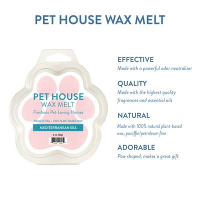 Show full view: Pet House Mediterranean Sea Natural Plant-Based Wax Melt, 3-oz slide 3 of 6