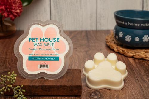 Show full view: Pet House Mediterranean Sea Natural Plant-Based Wax Melt, 3-oz slide 5 of 6