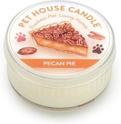 Pet House Pecan Pie Natural Plant-Based Mini Candle, 1.5-oz jar