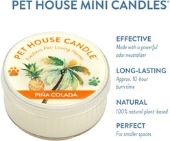 Pet House Pina Colada Natural Plant-Based Candle, 1.5-oz jar slide 2 of 3