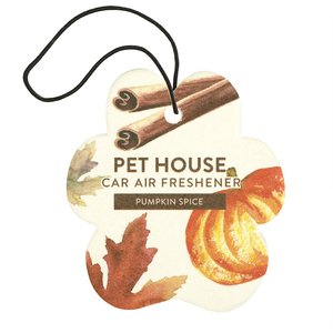 Pet House Pumpkin Spice Car Air Freshener