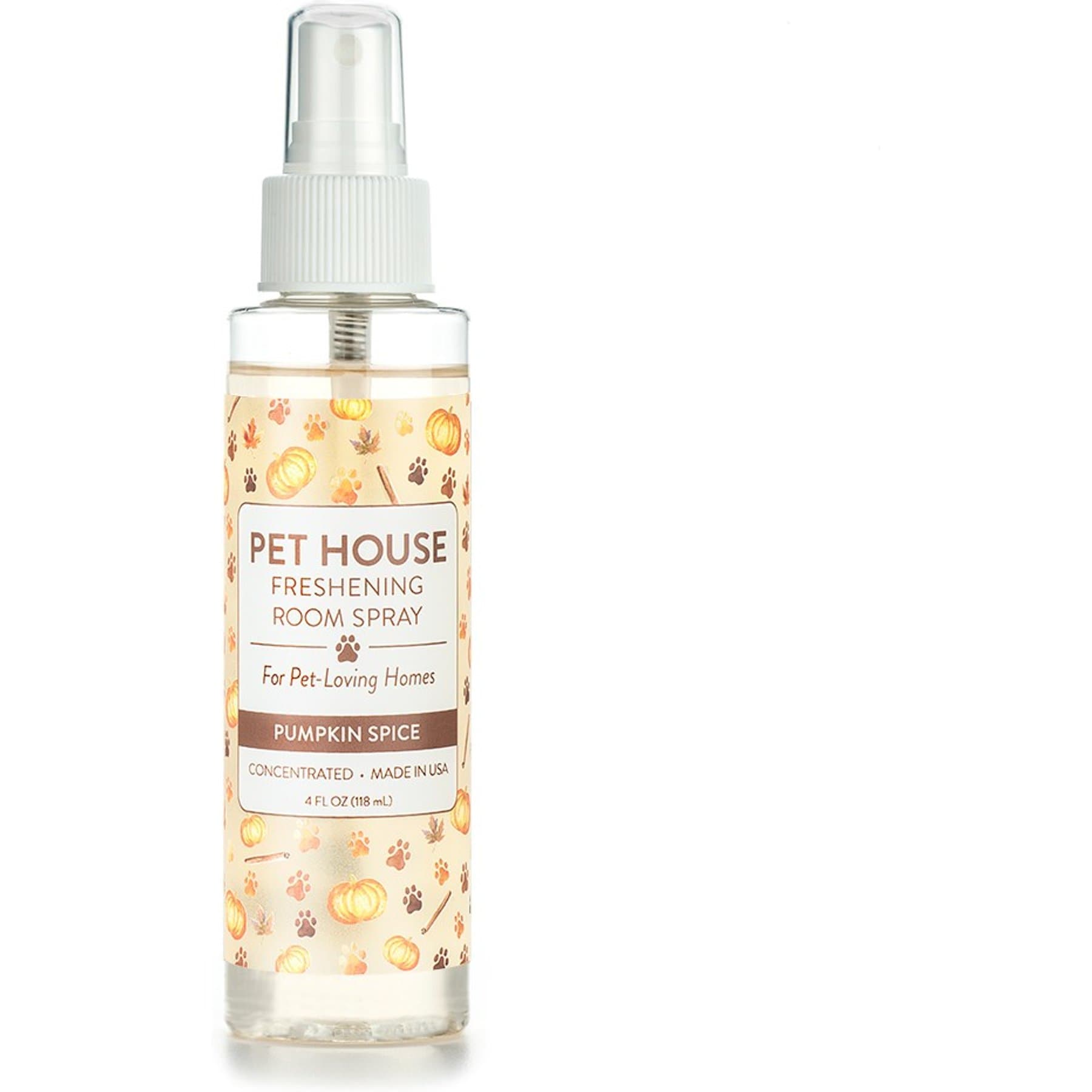 Pet House Pumpkin Spice Freshening Room Spray, 4-fl oz bottle