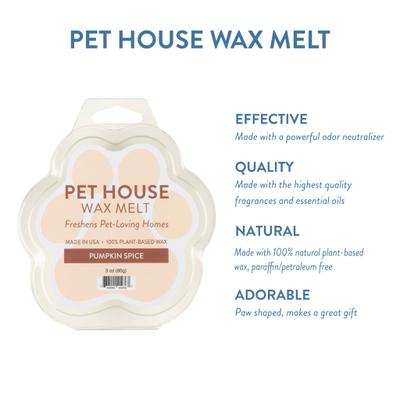 Show full view: Pet House Pumpkin Spice Natural Plant-Based Wax Melt, 3-oz slide 3 of 7