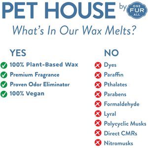 Pet House Pumpkin Spice Natural Plant-Based Wax Melt, 3-oz