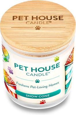 Show full view: Pet House Snow Cone Natural Plant-Based Wax Candle, 9-oz jar slide 2 of 4