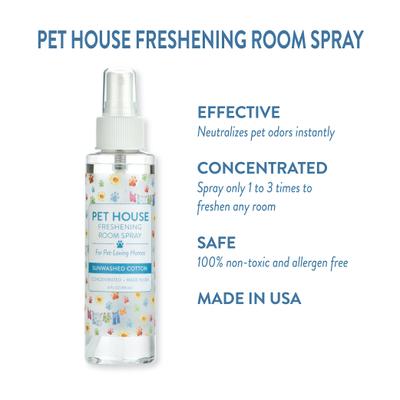 Show full view: Pet House Sunwashed Cotton Freshening Room Spray, 4-fl oz spray slide 3 of 5