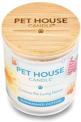 Pet House Sunwashed Cotton Natural Plant-Based Wax Candle, 9-oz jar slide 2 of 4