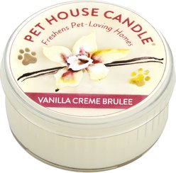 Pet House Vanilla Creme Brulee Natural Plant-Based Mini Candle, 1.5-oz jar