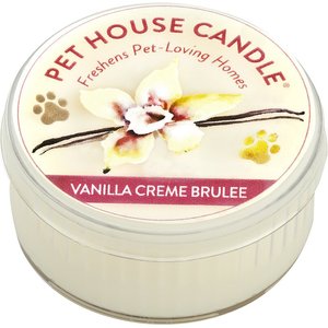 Pet House Vanilla Creme Brulee Natural Plant-Based Mini Candle, 1.5-oz jar