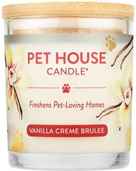 Pet House Vanilla Creme Brulee Pet House Plant-Based Wax Candle, 9-oz jar