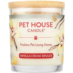 Pet House Vanilla Creme Brulee Pet House Plant-Based Wax Candle, 9-oz jar