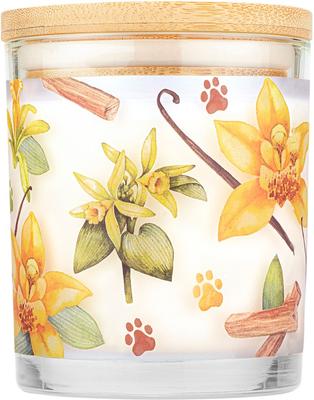 Show full view: Pet House Vanilla Sandalwood Natural Plant-Based Wax Candle, 9-oz jar slide 3 of 5