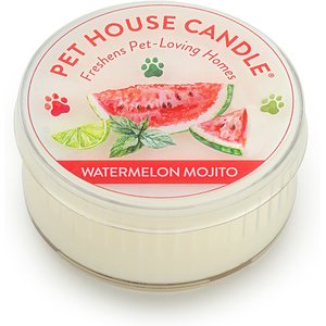 Pet House Watermelon Mojito Natural Plant-Based Mini Candle, 1.5-oz jar