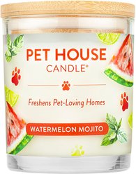 Pet House Watermelon Mojito Natural Plant-Based Wax Candle, 9-oz jar