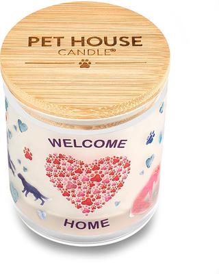Show full view: Pet House Welcome Home Natural Plant-Based Wax Candle, 9-oz jar slide 2 of 5
