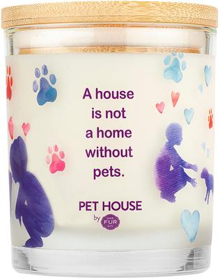 Show full view: Pet House Welcome Home Natural Plant-Based Wax Candle, 9-oz jar slide 4 of 5