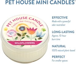 Pet House Wildflowers Natural Plant-Based Mini Candle, 1.5-oz jar slide 2 of 3