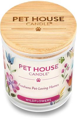 Show full view: Pet House Wildflowers Natural Plant-Based Wax Candle, 9-oz jar slide 3 of 6