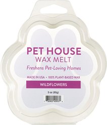 Pet House Wildflowers Natural Plant-Based Wax Melt, 3-oz