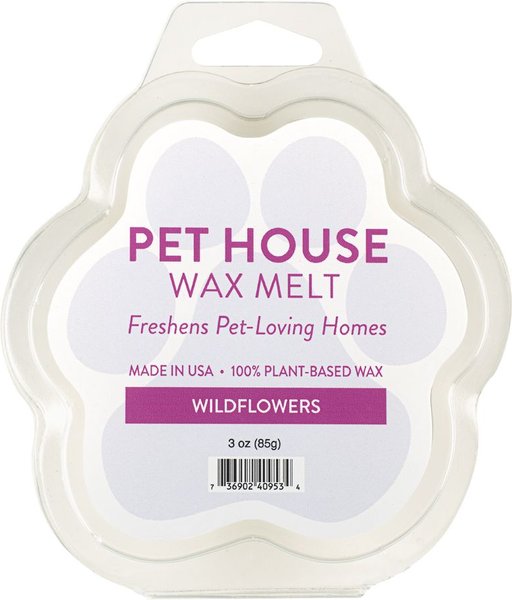Pet House Wildflowers Natural Plant-Based Wax Melt