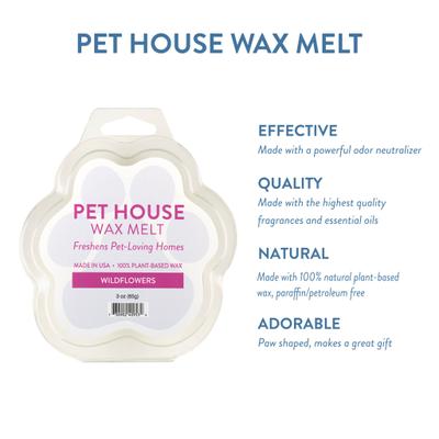 Show full view: Pet House Wildflowers Natural Plant-Based Wax Melt, 3-oz slide 4 of 7