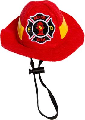 Show full view: Pet Krewe Firefighter Dog Costume, Yellow, Small slide 6 of 7