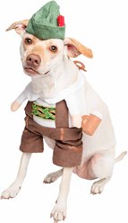 Pet Krewe German Beer Dog Costume, Green, Large