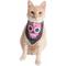 Show in main carousel: Pet Krewe Glow-In-The-Dark Skull Pink & Black Bandana Dog Costume, One Size slide 2 of 6