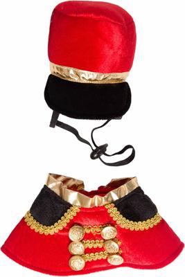 Show full view: Pet Krewe Nutcracker Soldier Dog Costume, Small/Medium slide 7 of 10