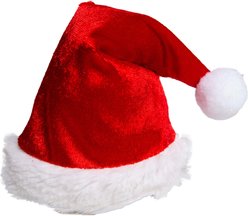 Pet Krewe Christmas Santa Hat & Collar Set Dog Costume, Large/X-Large slide 2 of 7