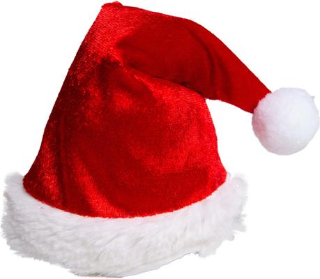 Show full view: Pet Krewe Christmas Santa Hat & Collar Set Dog Costume, Small/Medium slide 8 of 8