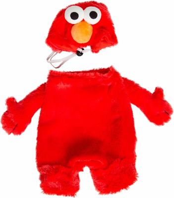 Show full view: Pet Krewe Sesame Street Elmo Dog & Cat Costume, Medium slide 4 of 8