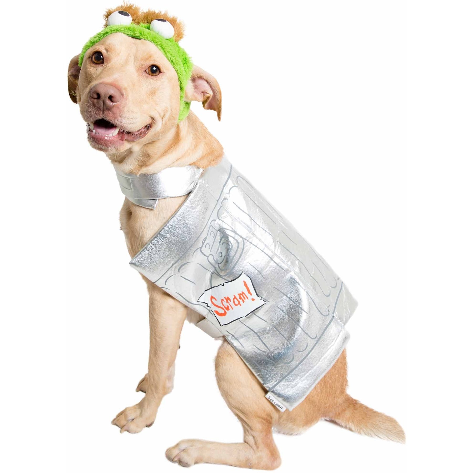 Sesame Street Oscar The Grouch Dog Costume Pet Krewe, X-Large