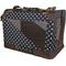 Show in main carousel: Pet Life 360° Vista View House Folding Zippered Dog Carrier, Dark Navy/Brown Polka, Large slide 1 of 9