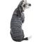 Show in main carousel: Pet Life Active Aero-Pawlse Heathered Quick-Dry 4-Way Stretch-Performance Dog T-Shirt, Black/Black, Large slide 4 of 11
