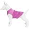 Show in main carousel: Pet Life Active Aero-Pawlse Heathered Quick-Dry 4-Way Stretch-Performance Dog T-Shirt, Maroon/Purple, Large slide 7 of 10