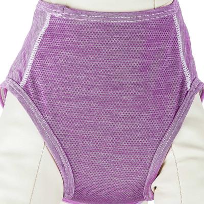 Show full view: Pet Life Active Aero-Pawlse Heathered Quick-Dry 4-Way Stretch-Performance Dog T-Shirt, Maroon/Purple, Large slide 9 of 10