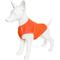 Show in main carousel: Pet Life Active Aero-Pawlse Heathered Quick-Dry 4-Way Stretch-Performance Dog T-Shirt, Orange, Medium slide 7 of 11