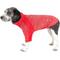 Show in main carousel: Pet Life Active Chewitt Wagassy 4-Way Stretch Performance Long Sleeve Dog T-Shirt, Red, Small slide 1 of 9