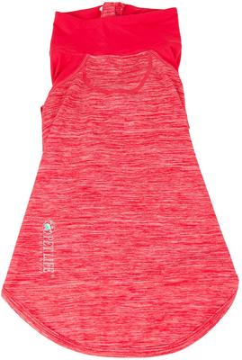 Show full view: Pet Life Active Chewitt Wagassy 4-Way Stretch Performance Long Sleeve Dog T-Shirt, Red, Small slide 4 of 9