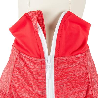 Show full view: Pet Life Active Chewitt Wagassy 4-Way Stretch Performance Long Sleeve Dog T-Shirt, Red, X-Large slide 9 of 9