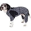 Show in main carousel: Pet Life Active Downward Dog Hoodie, Black, Small slide 1 of 8