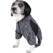 Show in main carousel: Pet Life Active Downward Dog Hoodie, Black, Small slide 3 of 8