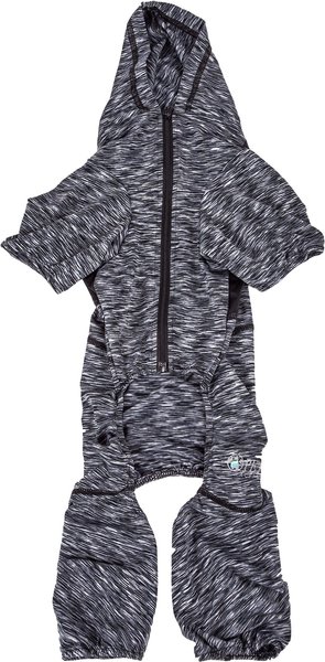 Show full view: Pet Life Active Downward Dog Hoodie, Black, Small slide 5 of 8